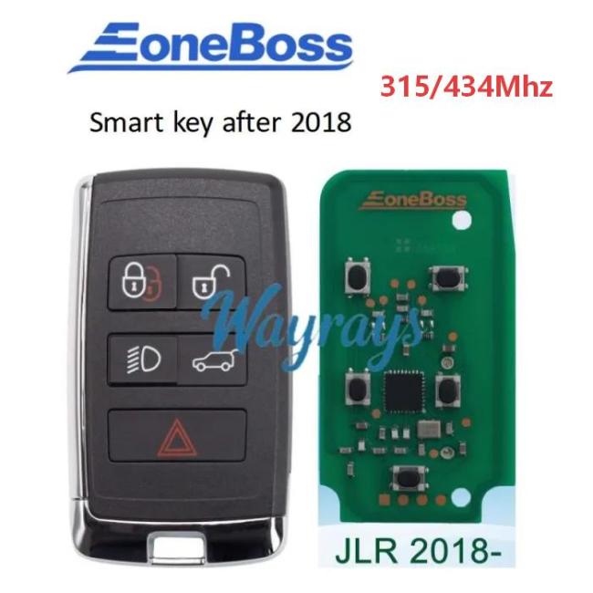 EoneBoss EJLR-03(5B) 2018+ LandRover/Jaguar Smart Key PCB. NCF29A1 PEPS Non UWB KEY with Emergency Start Compatible Frequency: 433MHz or 315MHz (Optional)