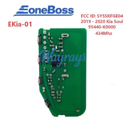 EoneBoss EKia-01(4B) 2019 - 2020 Kia Soul 95440-K0000 smart PCB 434Mhz with Emergency Start FCC ID: SY5SKFGE04