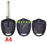 For Mitsubishi key shell with OEM logo place