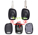 [with battery place] For Renault key shell without logo