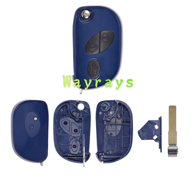 For Maserati key shell  with oval logo place