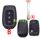 For Renault key shell  without logo