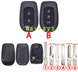For Renault key shell  without logo