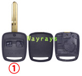 For Subaru key shell without logo