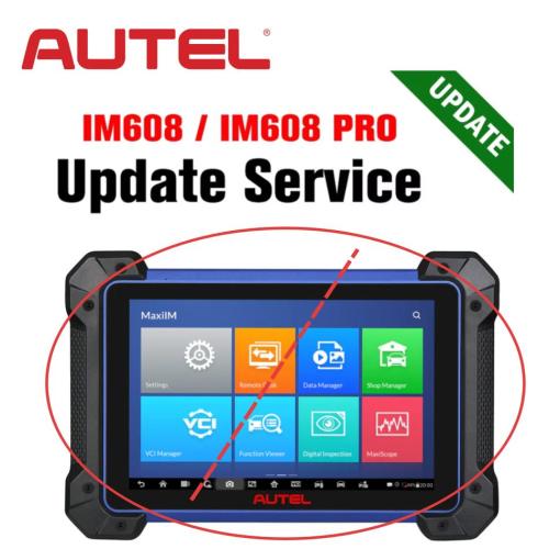 Autel MaxiIM IM608/ IM608Pro One Year Update Service