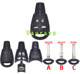 For SAAB LTQSAAM433TX ID46 chip PCF7946A with ASK 315mhz 4 button remote key