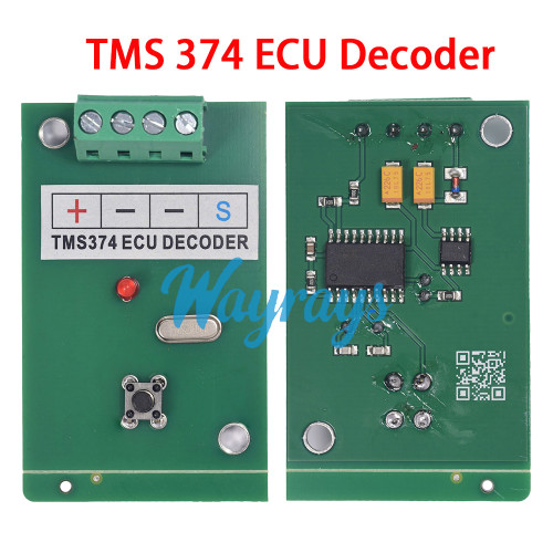 TMS374 ECU Decoder — Auto ECU Programmer, ECU Programming and Diagnostic Tool