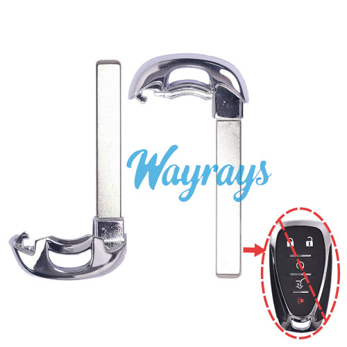 For Chevrolet emergency key blade