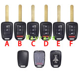 For Honda key shell without logo