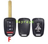 For Honda key shell without logo