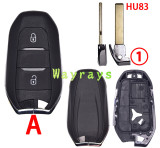 [Use for narrow PCB] For Citroen Peugeot key shell without logo