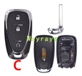 For Original Chevrolet key shell with OEM logo place
