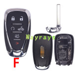For Original Chevrolet key shell with OEM logo place