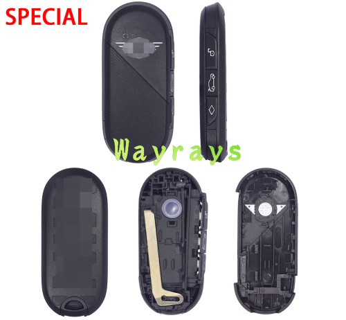For new Bmw mini key shell with OEM logo place