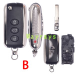 For Bentley original replace key shell with OEM logo place