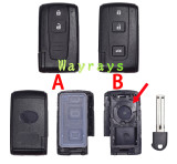 For Toyota Crown key shell with logo place