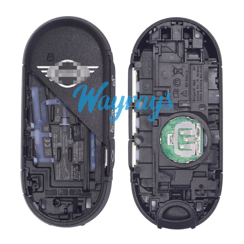Original for BMW MINI Cooper UWB model ID49 HITAG Pro chip with FSK 434mhz keyless 4 button remote key