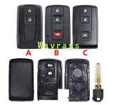 For Toyota Prius Daihatsu key shell   without logo model without logo is brighter.