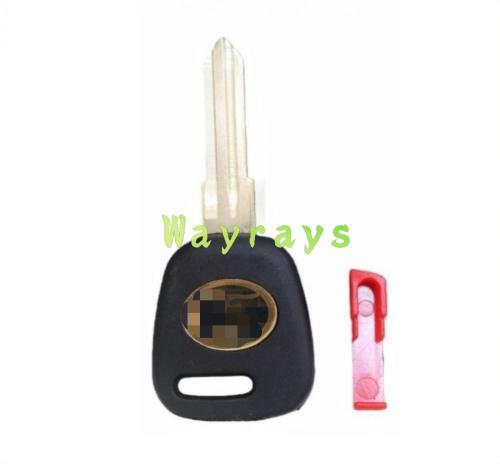 [Can put TPX long chip]For Lada transponder key shell without chip with logo place