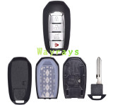 For Infiniti QX60 KR5TXN7 S180144709 4A chip HITAG AES with FSK 434mhz keyless  3+1 button remote keyFor Infiniti QX60 KR5TXN7 S180144709 4A chip HITAG AES with FSK 434mhz keyless  3+1 button remote key
