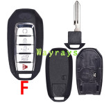 For Nissan infiniti key shell with OEM infiniti logo place