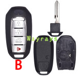 For Nissan infiniti key shell with OEM infiniti logo place