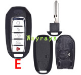 For Nissan infiniti key shell with OEM infiniti logo place