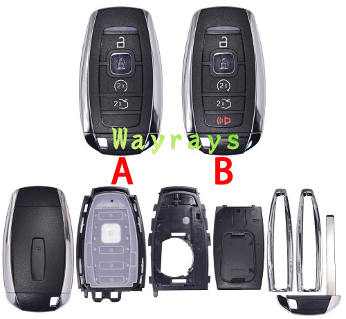 For Lincoln key shell  with logo place