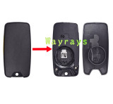 For Jeep Chrysler key shell without logo