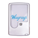 Portable, Card-Style Magnifier — High-Definition with LED Light for Reading and Viewing Manuals