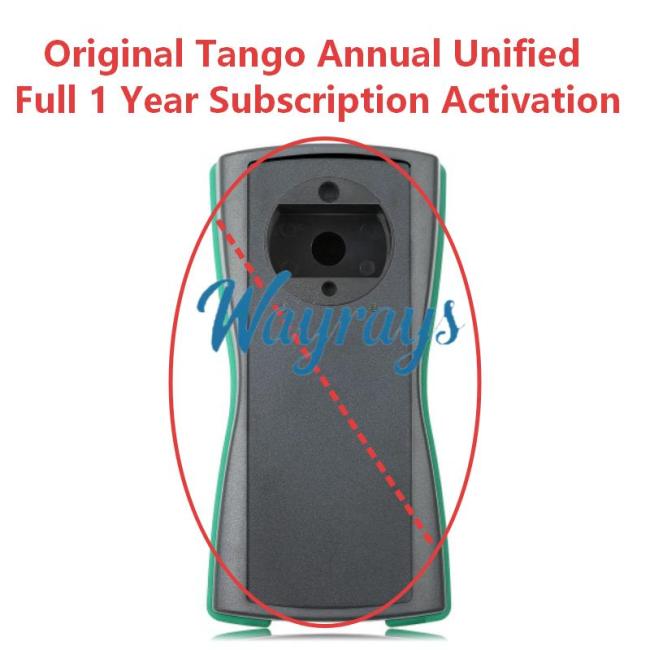 Original Tango Annual Unified， Full 1 Year Subscription Activation（Machine not included）