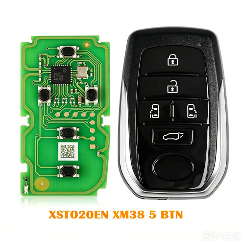 XSTO20EN Xhorse Toyota type 5 button Smart key