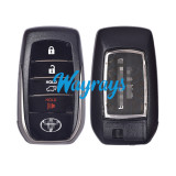 XSTO01EN Xhorse XM38 Toyota type Smart key with replacement toyota key shell,pls choose the button and logo place