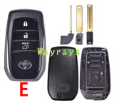 For Toyota key shell with OEM logo place,also can use for vvdi xhorse XM38 board