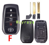 For Toyota key shell with OEM logo place,also can use for vvdi xhorse XM38 board