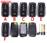 For Toyota key shell with OEM logo place,also can use for vvdi xhorse XM38 board