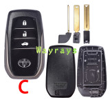 For Toyota key shell with OEM logo place,also can use for vvdi xhorse XM38 board