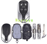 For Maserati ID46 chip PCF7945A/7953A with ASK 434mhz keyless 4 button remote key