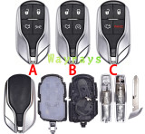For Maserati key shell without logo place