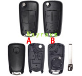 For Opel Vectra C ID46 chip PCF7946A with ASK 434mhz 2/3 button remote key