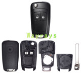 For Opel/Vauxhall G4-AM433TX Corsa D/Meriva B ID46 chip PCF7941A with ASK 434mhz 2 button remote key