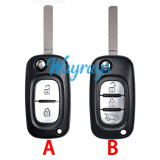 For Benz ID46 chip PCF7961A with ASK 434mhz 2/3 button modified remote key