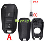 For Citroen Peugeot key shell without logo