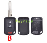 For Mitsubishi upgrade key shell  without logo