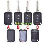 For Mitsubishi upgrade key shell  without logo