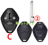 For Mitsubishi key shell without logo