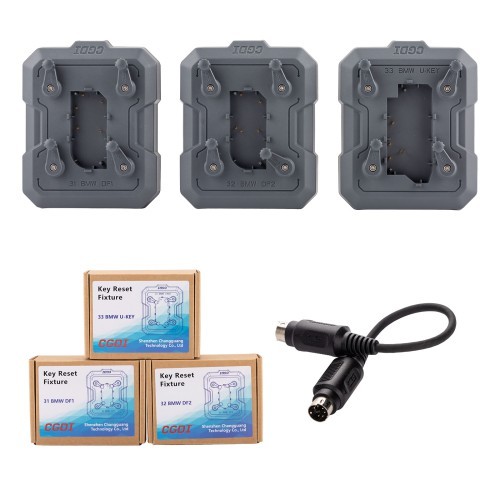 2026 New CGDI BMW BDC2 BDC3 U-Classis/BCP Key Read/Write Fixture, Work with CGDI K2 3pcs/set
