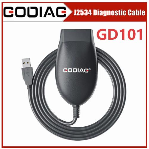 GODIAG GD101 J2534 Passthru Diagnostic Cable, for Ford Mazda/ Honda/ Toyota/ Renault/ Forscan/ ScanMaster/ SDD/ PCM-Flash/ ELM327/ J1979