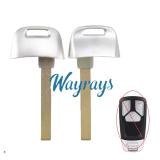 For Audi A6 Q3 Q5 Q7 HU162T emergency key blade ，no logo place