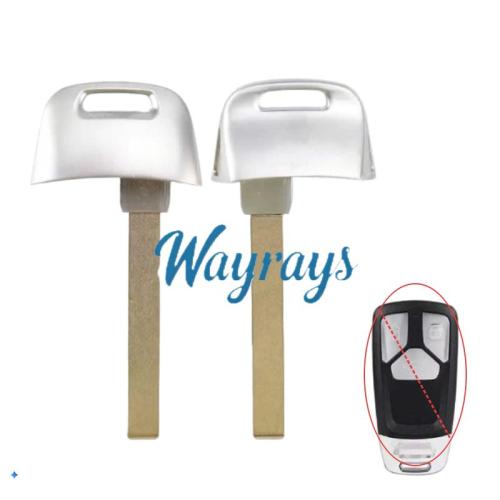 For Audi A6 Q3 Q5 Q7 HU162T emergency key blade ，no logo place